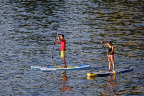Surfing + stand-up paddle in Nottwil